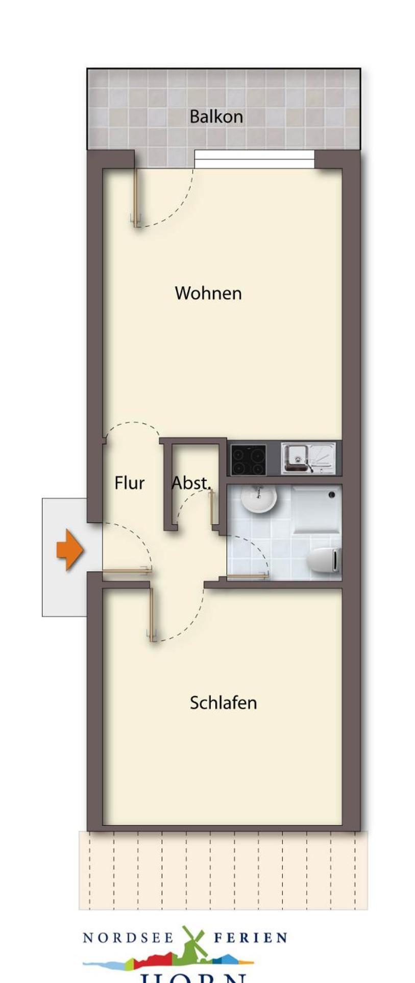 Meeresruhe Dornumersiel Exterior foto
